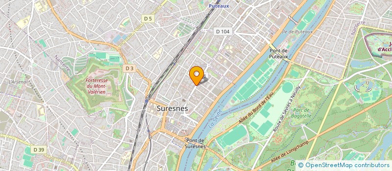 localisation de l'entreprise MADAME LAURA TURQUAIS à SURESNES