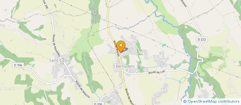 localisation de l'entreprise MADAME LAURA TURRINI  BERNADETS