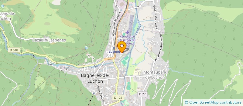 localisation de l'entreprise MADAME LAURA UCHAN à BAGNERES-DE-LUCHON