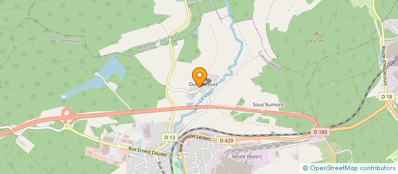 localisation de l'entreprise MADAME LAURA VACHER  SAUVILLE