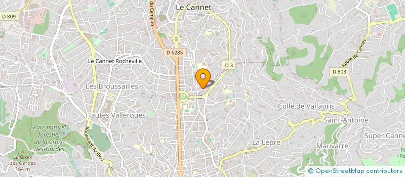localisation de l'entreprise MADAME LAURA VADALA à LE CANNET