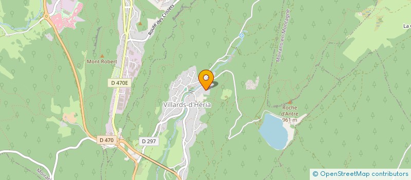 localisation de l'entreprise MADAME LAURA VAILLANT  VILLARDS-D'HERIA