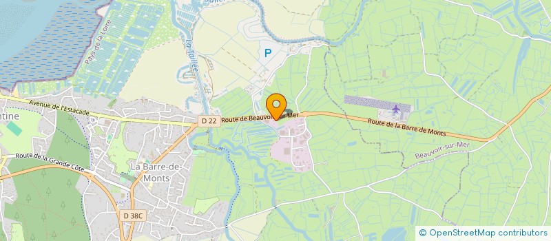 localisation de l'entreprise MADAME LAURA VALLET  LA BARRE-DE-MONTS