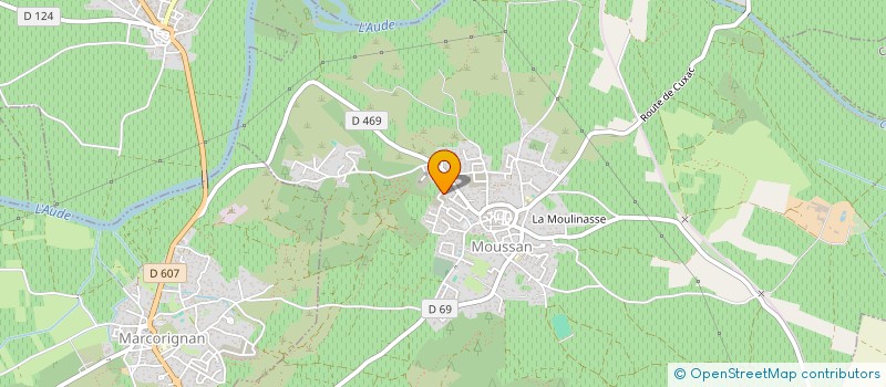 localisation de l'entreprise MADAME LAURA VAN DEN BIL  MOUSSAN