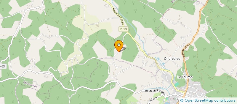 localisation de l'entreprise MADAME LAURA VAN DIJK  MARMINIAC