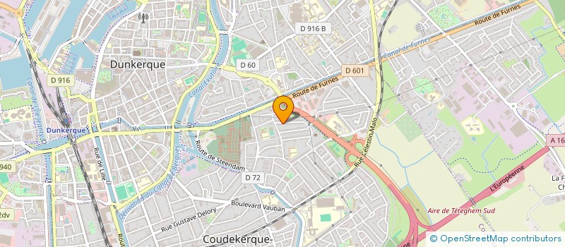 localisation de l'entreprise MADAME LAURA VANCOSTENOBLE  COUDEKERQUE-BRANCHE