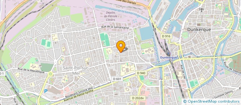 localisation de l'entreprise MADAME LAURA VANDERBECQ à DUNKERQUE