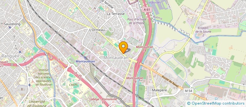 localisation de l'entreprise MADAME LAURA VANESSA FANNY MONTANE  TOULOUSE