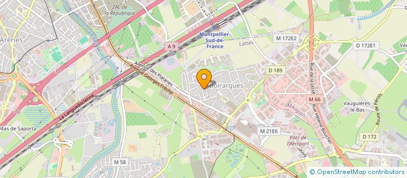 localisation de l'entreprise MADAME LAURA VANNINI à LATTES