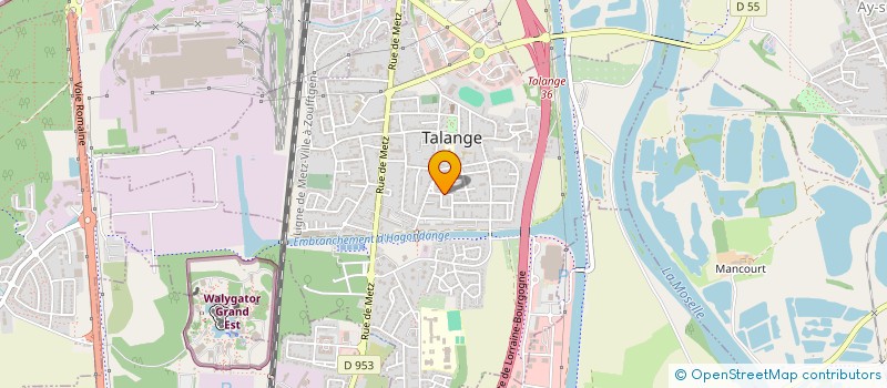 localisation de l'entreprise MADAME LAURA VANONI  TALANGE