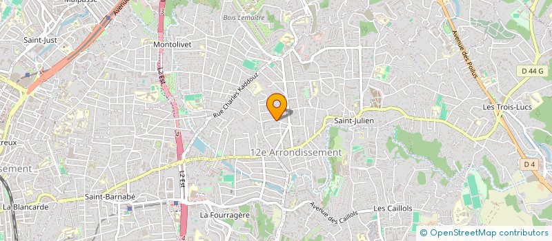 localisation de l'entreprise MADAME LAURA VANONT  MARSEILLE 12EME