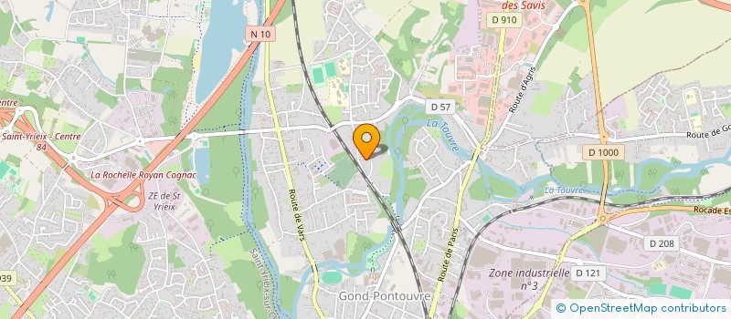 localisation de l'entreprise MADAME LAURA VASLIN  GOND-PONTOUVRE