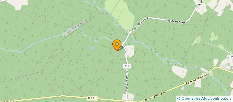 localisation de l'entreprise MADAME LAURA VASSEUR  BEAUZIAC