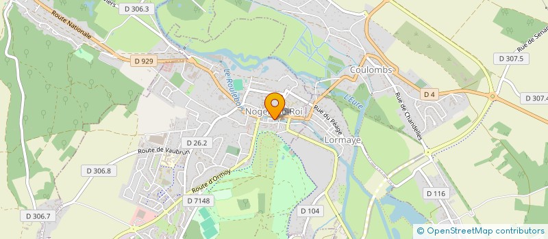 localisation de l'entreprise MADAME LAURA VASSEUR à NOGENT-LE-ROI