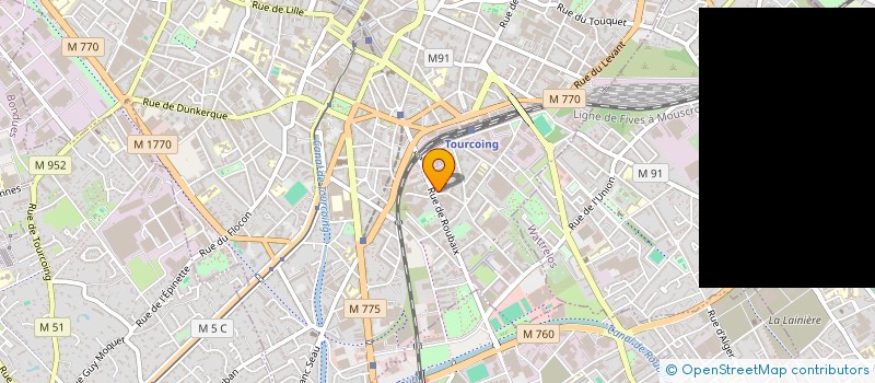 localisation de l'entreprise MADAME LAURA VASUT à TOURCOING