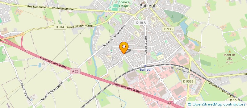 localisation de l'entreprise MADAME LAURA VERKINDT à BAILLEUL