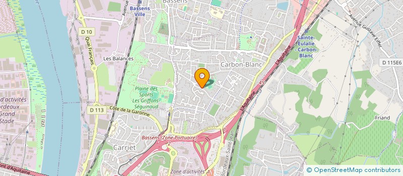 localisation de l'entreprise MADAME LAURA VERNHES  CARBON-BLANC