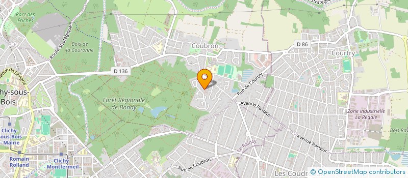 localisation de l'entreprise MADAME LAURA VETTESI  COUBRON