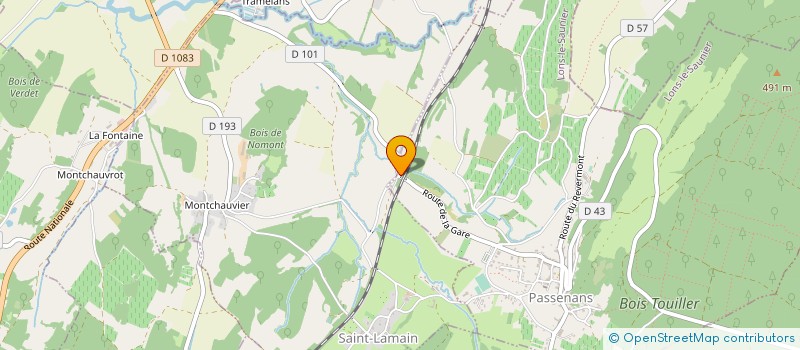 localisation de l'entreprise MADAME LAURA VIALET-GUICHARD  VOITEUR