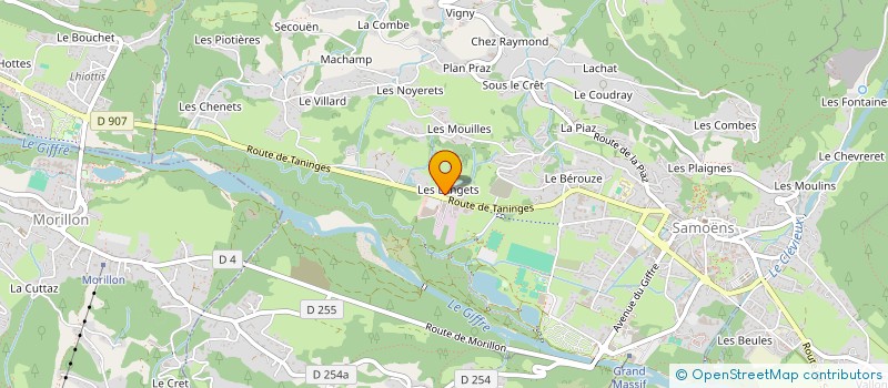 localisation de l'entreprise MADAME LAURA VIAUD  SAMOENS