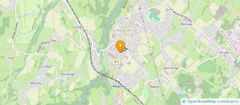 localisation de l'entreprise MADAME LAURA VIDAL à ANNECY