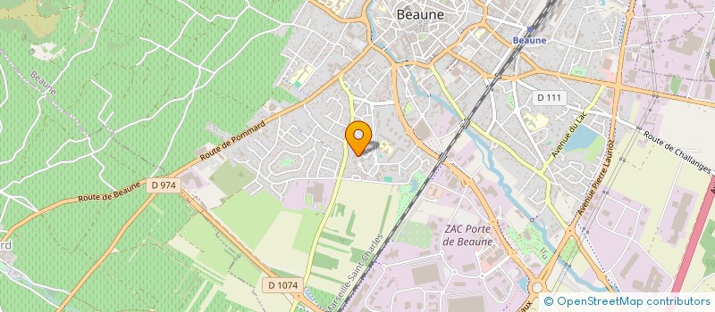 localisation de l'entreprise MADAME LAURA VIGNERON à BEAUNE