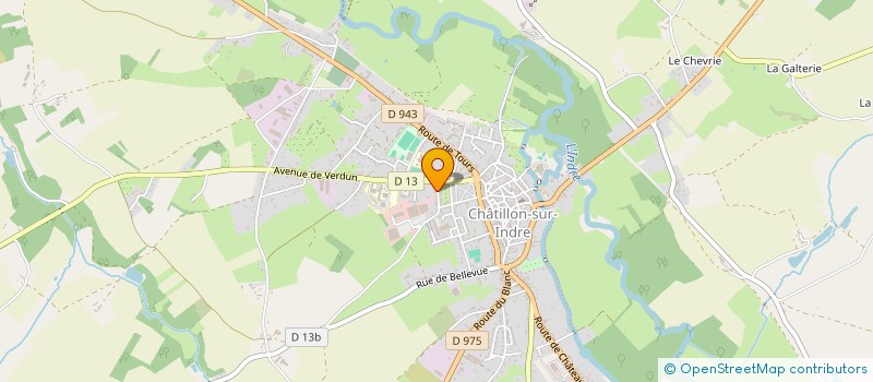 localisation de l'entreprise MADAME LAURA VILASANCHEZ SOUTO à CHATILLON-SUR-INDRE