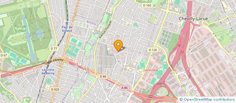 localisation de l'entreprise MADAME LAURA VILLETORTE  VILLEJUIF