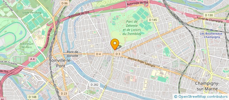 localisation de l'entreprise MADAME LAURA VITELLO à CHAMPIGNY-SUR-MARNE