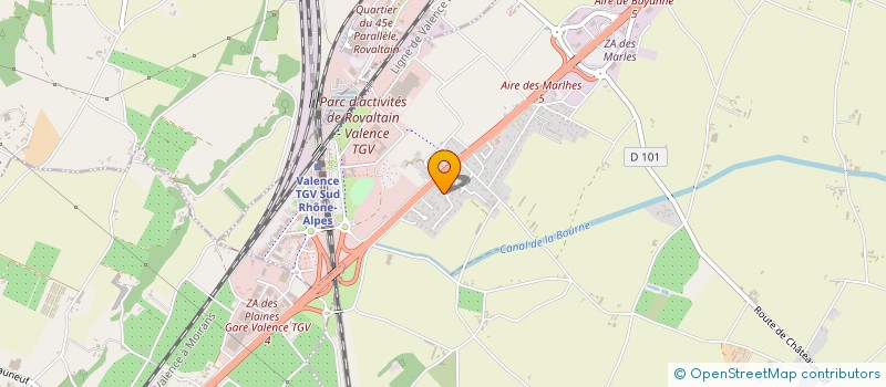 localisation de l'entreprise MADAME LAURA VIVIER  ALIXAN