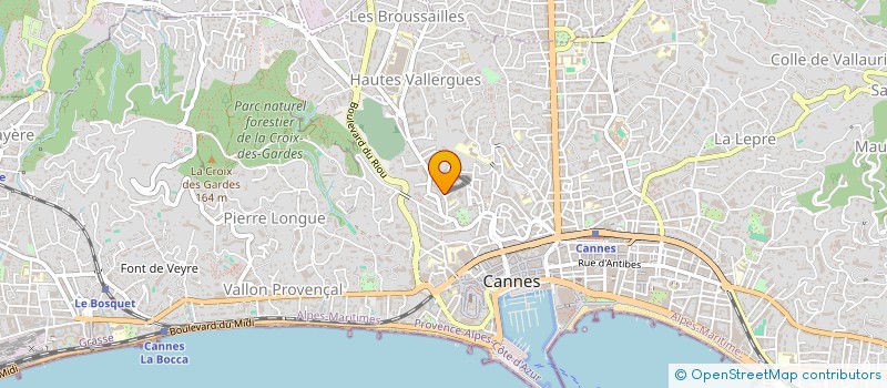 localisation de l'entreprise MADAME LAURA VLEUT à CANNES
