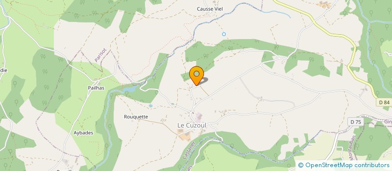 localisation de l'entreprise MADAME LAURA WACQUEZ  GINALS