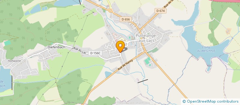 localisation de l'entreprise MADAME LAURA WAGNER  PUTTELANGE-AUX-LACS