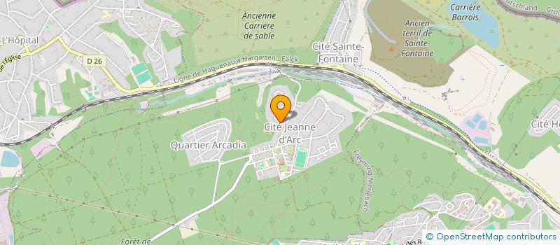 localisation de l'entreprise MADAME LAURA WALINSKI  SAINT-AVOLD