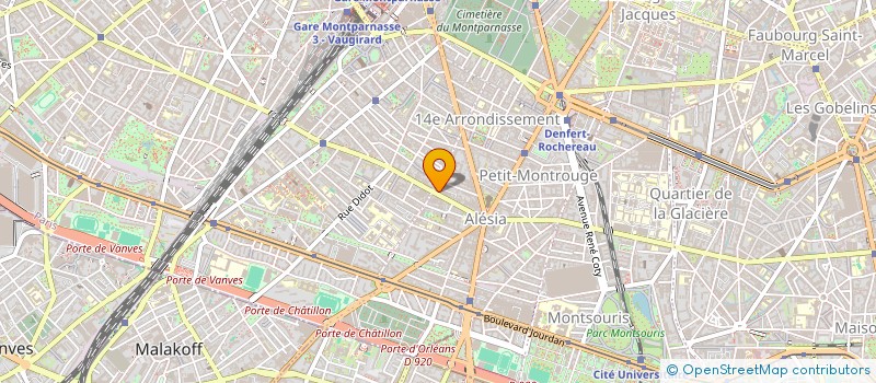 localisation de l'entreprise MADAME LAURA WAMBA  PARIS