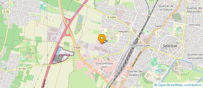 localisation de l'entreprise MADAME LAURA WENDLING  SELESTAT