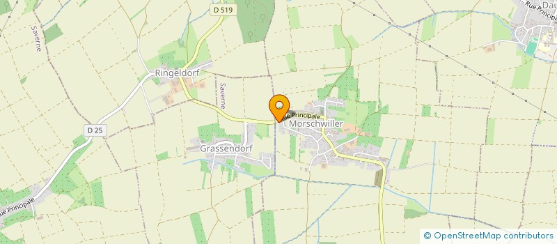 localisation de l'entreprise MADAME LAURA WOBERSCHAR  MORSCHWILLER