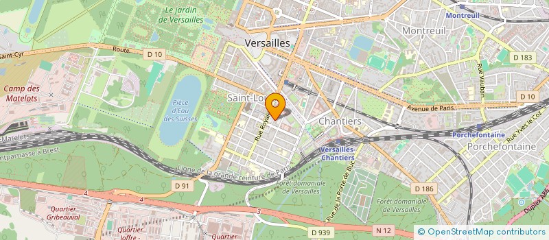 localisation de l'entreprise MADAME LAURA ZAGNOLI à VERSAILLES