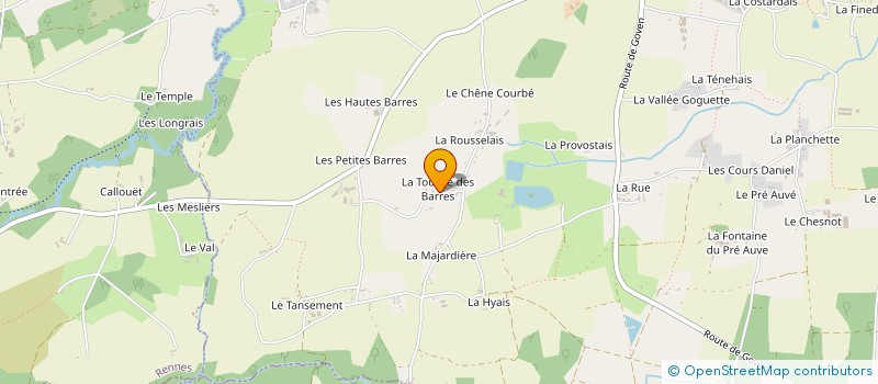 localisation de l'entreprise MADAME LAURA ZAMMIT  BREAL-SOUS-MONTFORT