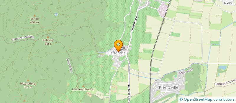 localisation de l'entreprise MADAME LAURA ZAMOLO  DIEFFENTHAL