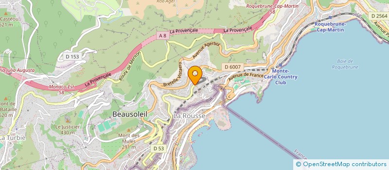 localisation de l'entreprise MADAME LAURA ZAMORANO  BEAUSOLEIL