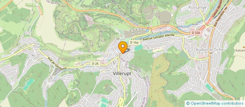 localisation de l'entreprise MADAME LAURA ZANON  AUDUN-LE-TICHE