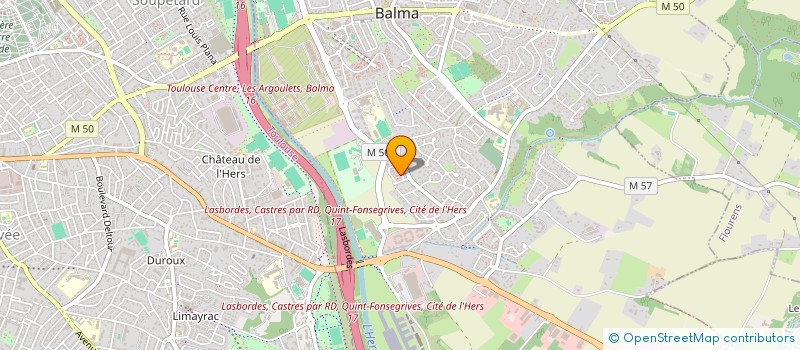 localisation de l'entreprise MADAME LAURA ZEKRI à BALMA