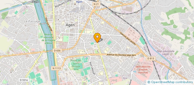 localisation de l'entreprise MADAME LAURA ZOZIO  PONT DU CASSE