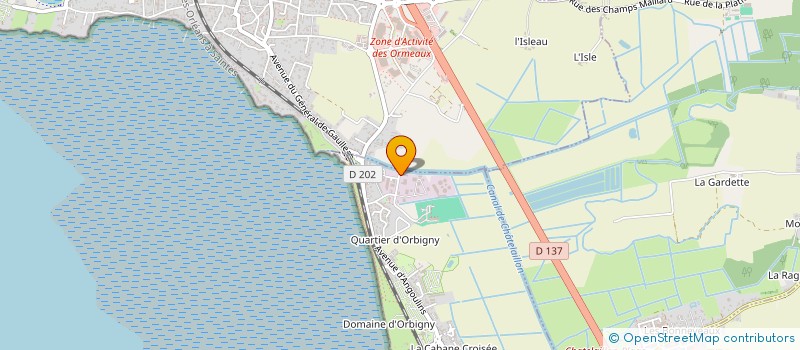 localisation de l'entreprise MADAME LAURALEE DUPRE à CHATELAILLON-PLAGE