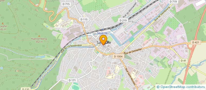 localisation de l'entreprise MADAME LAURALINE FELTZ à STRASBOURG