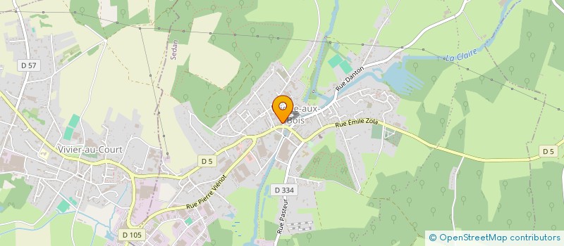 localisation de l'entreprise MADAME LAURALYNE VAUTRIN à VRIGNE AUX BOIS
