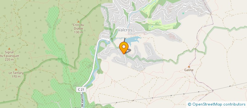 localisation de l'entreprise MADAME LAURANE  ANDREA BACCI  LA LONDE-LES-MAURES