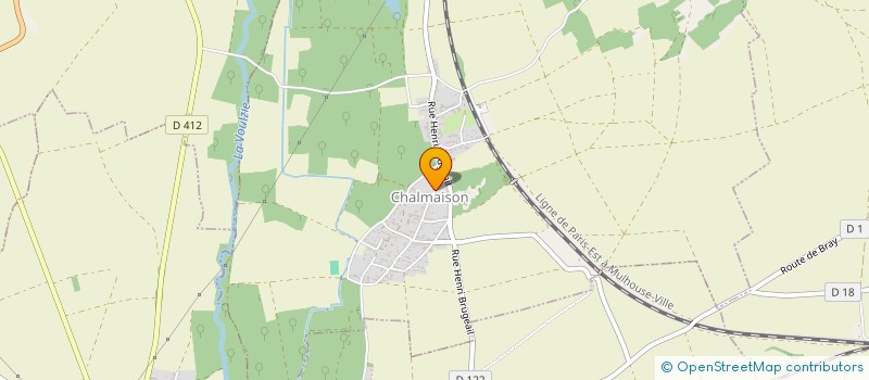 localisation de l'entreprise MADAME LAURANE ANTOINE à CHALMAISON