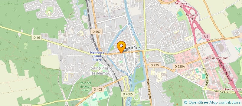 localisation de l'entreprise MADAME LAURANE BOFFIN  NEMOURS